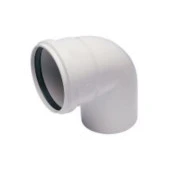 Pvc Dirsek 50X90 & 50*90 Lavabo Gider Borusu 90˚ Dirsek - 1