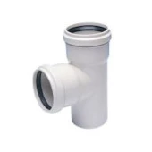 Pvc Te Çatal  50X50X50 Lavabo Gider Borusu Ayıştırıcısı TE - 1