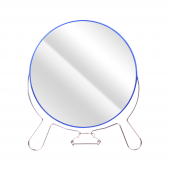 NEROX 19,5 CM MAVİ AYAKLI METAL AYNA NRX-2023 - 1