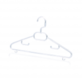 TİTİZ TP-147 6LI BEYAZ KRİSTAL ELBİSE ASKISI - 1