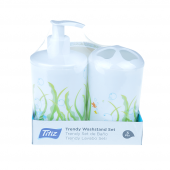 TİTİZ TP-586 TRENDY BALIK DESENLİ LAVABO SETİ - 2