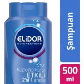 Elidor Şampuan & Saç Kremi Kepeğe Karşı Etkili 500 ML - 1