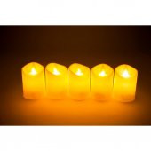 Led Hareketli Küçük Boy Mum Organizasyon Ev Süsleme - 2