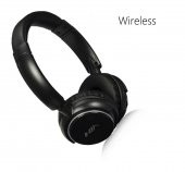 Nia Q1 Fm Radyolu Kablosuz bluetooth Kulaklık Extrabass Siyah - 3