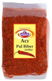 Acı Pul Biber 1000 gr (İridiş ) 1 kg Parmak baharat - 1