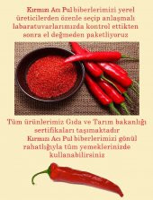 Acı Pul Biber 1000 gr (İridiş ) 1 kg Parmak baharat - 4