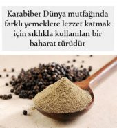 Karabiber (Öğütülmüş) 250gr Toz Parmak baharat - 2