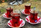 Semaver Çift Musluk Piknik Çay Semaveri Odunlu Demlikli 3 lt - 5