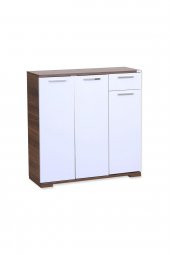 Mimilos ENES - Çok Amaçlı 3 Kapılı Modüler Dolap Ayakkabılık - 4