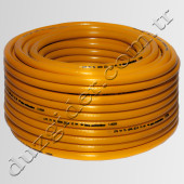 BM Tüpgaz (Lpg) Thermo Malzemeli Çift Çidarlı 10 mm Örgülü Sarı - Mavi Tüp Hortumu (ONYX) (50MT) - 1