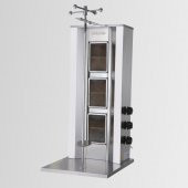 GÜLCAN Sönme Emniyetli Üç Radyanlı Döner Ocağı TÜPLÜ(LPG)(CE) - 1