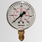 0-600 mbar Çap 63 Manometre Diyaframlı Tip - 1