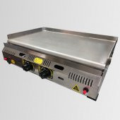 Gülcan İkili 70lik Hamburger Pleyt Izgara Gazmer Onaylı - Ce Belgeli - Sönme Emniyet Ventilli - LPG-DOĞALGAZ (CE) - 1