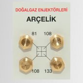 100 Takım Doğalgaz Dönüşüm Ocak Memesi Arçelik thumbnail 1