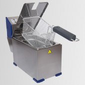 Tuğra Elektrikli 2500 WATT 3 Litre 1/3 Tek Gastronom Küvetli Fritöz - 2