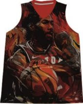 KAWHI LEONARD TORONTO İLLUSTRATOR DİJİTAL BASKI - 1