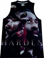 JAMES HARDEN FACE BASKETBOL FORMA İLLUSTRATOR - 1