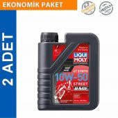 Liqui Moly 10W-50 4T Street Race 1 Lt Motosiklet Yağı (2 Adet) (1502) - 1