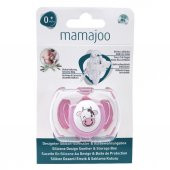 Mamajoo Tekli Desenli Emzik & Renkli Saklama Kutusu 6 ay+/Pembe İnek - 2