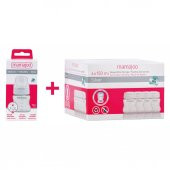 Mamajoo Silver Anne Sütü Saklama Kapları 4x150 ml & Silver Biberon 150ml - 2