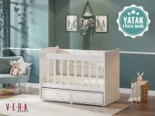 Yataklı Dıştan Sallanır Çekmeceli Beşik - 1