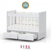 Yataklı Dıştan Sallanır Çekmeceli Beşik - 4