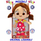 Niloya Müzikli Peluş Oyuncak Bebek Büyük Boy 40cm - 1