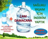 SU POMPASI Hediyeeli CAM DAMACANA Su Sebili 15 Litre - 1