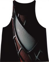 SPİDERMAN SİYAH FİTNESS ATLET TANK TOP DİJİTAL BASKI - 2