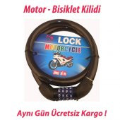 Motor ve Bisiklet Kilidi - Artık Güvenle Bisikletinizi Bağlayın! - 1