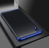 Huawei Y5 2019 Kenarları Renkli Şeffaf Kamera Korumalı Kılıf - 8