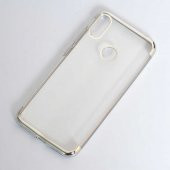 Huawei Y6 2019 Köşeleri Renkli Şeffaf Kamera Korumalı Kılıf thumbnail 3