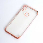 Huawei Y6 2019 Köşeleri Renkli Şeffaf Kamera Korumalı Kılıf thumbnail 4