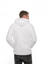 Erkek Sweatshirt Kapsonlu Pelus Fermuarli - 3