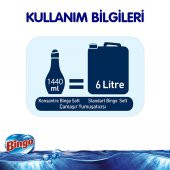 Bingo Soft Konsantre Çamaşır Yumuşatıcısı Manolya Bahçesi 1440 ml Ekonomi Paketi 6'lı - 5