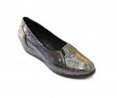 Venüs 1804303y Kadın Atom Siyah Deri Ayakkabı - 1