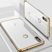 Xiaomi Mi A2 Lite İnce Köşeleri Renkli Şeffaf Kaliteli Kılıf - 7