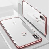 Xiaomi Mi A2 Lite İnce Köşeleri Renkli Şeffaf Kaliteli Kılıf - 10