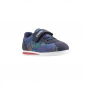 Kiko Kids 2019-S03 Günlük Yürüyüş Koşu Erkek Çocuk Spor Ayakkabı Lacivert-Kırmızı-Dijital - 3