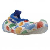 Newborn NAQ2010-SS19 Aqua Havuz Erkek Çocuk Deniz Ayakkabısı Mavi - Beyaz - 4