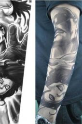 Tattoo Şık Motifli Giyilebilir Dövme - 1