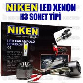 Niken Evo Led Xenon Zenon H3 6500K - Şimşek Etkili - 1