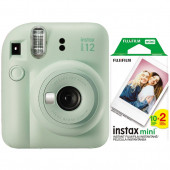 Fujifilm İnstax Mini 12 Fotoğraf MakinesiAskıpil20'li film (YEŞİL) - 1