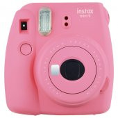 FUJiFiLM iNSTAX MiNi 9 FOTOĞRAF MAKİNESİ  (PEMBE) - 1