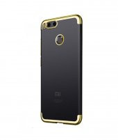 Xiaomi Mi 5x / A1 İnce Köşeleri Renkli Şeffaf Kaliteli Kılıf - 8