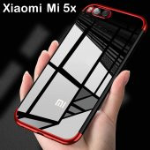 Xiaomi Mi 5x / A1 İnce Köşeleri Renkli Şeffaf Kaliteli Kılıf - 9