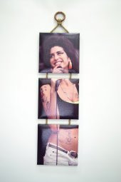 Dekoratif 3 Lü Mdf Kanvas Tablo 20x20 - 1