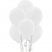 Kikajoy Pastel Beyaz Balon 100lü - 1