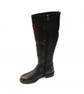 Venüs 1849907k Kadın Hakiki Deri Yeni Sezon Siyah Çizme 1849907k - 2