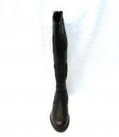 Venüs 1849907k Kadın Hakiki Deri Yeni Sezon Siyah Çizme 1849907k - 4